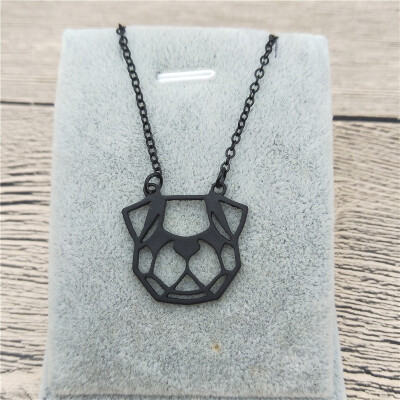 New Origami Pug Necklace Trendy Style Origami Pug Pendant Necklace Women Fashion Pet Dog Jewellery
New Origami Pug Necklace Trendy Style Origami Pug Pendant Necklace Women Fashion Pet Dog Jewellery