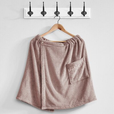 Sanli long-staple cotton men&39s bath skirt A class cotton soft absorbent beach towel wearable bath towel button type elastic adjustment 470 g brown
Sanli long-staple cotton men&39s bath skirt A class cotton soft absorbent beach towel wearable bath towel button type elastic adjustment 470 g brown