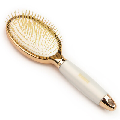 MAGGIE fashion air cushion comb memory silicone handle hair comb gold gold bronze comb gift gift 2583-1
MAGGIE fashion air cushion comb memory silicone handle hair comb gold gold bronze comb gift gift 2583-1