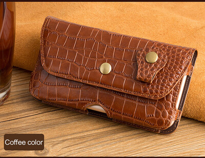 Genuine Leather flip Case For Samsung S6 S7 S8 Plus Note 8 Crocidile Texture Hip Hanging package Phone Bags Wallet
Genuine Leather flip Case For Samsung S6 S7 S8 Plus Note 8 Crocidile Texture Hip Hanging package Phone Bags Wallet