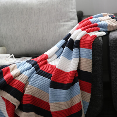 Mianmian Pure Cotton Towel Blanket Blanket Blanket Blanket Cotton Knit Blanket Office Napkin Knitting Blouse Sofa Pad Red Blue Strip 150 200cm
Mianmian Pure Cotton Towel Blanket Blanket Blanket Blanket Cotton Knit Blanket Office Napkin Knitting Blouse Sofa Pad Red Blue Strip 150 200cm