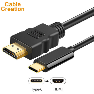 CABLE CREATION CD0042 Type-C HDMI 4K HD Adapter Cable USB-C Docking Station Converter Connector Apple Mac Huawei Mate10Samsung S8 TV
CABLE CREATION CD0042 Type-C HDMI 4K HD Adapter Cable USB-C Docking Station Converter Connector Apple Mac Huawei Mate10Samsung S8 TV