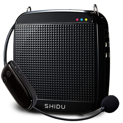 10 degrees ShiDu SD-S613 24G wireless loudspeaker high-power 18-watt small bee teacher teaching tour guide dedicated loudspeaker loudspeaker multi-function player classic black
10 degrees ShiDu SD-S613 24G wireless loudspeaker high-power 18-watt small bee teacher teaching tour guide dedicated loudspeaker loudspeaker multi-function player classic black