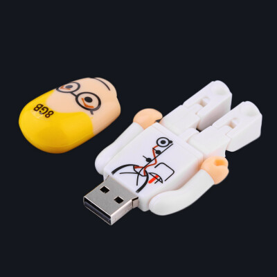 

Смешные Cute 8GB доктор Модель памяти USB 2.0 флэш-диск ручка ручка подарок новый