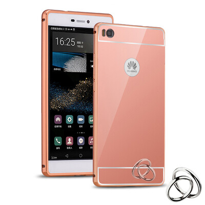 MOONCASE Plating Metal Frame Edge Mirror Back Protective Shell 2 in 1 Thin Case Cover for Huawei Ascend P8 5.2
MOONCASE Plating Metal Frame Edge Mirror Back Protective Shell 2 in 1 Thin Case Cover for Huawei Ascend P8 5.2