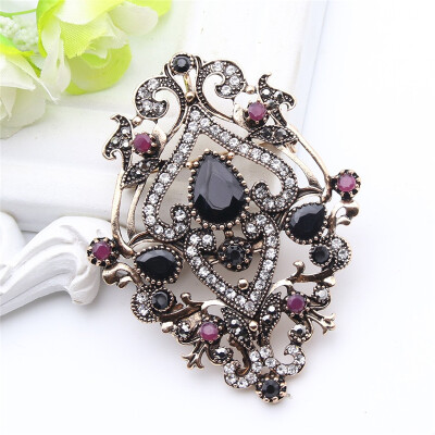 Ethnic Turkish Brooch For Women Antique Gold Color Flower Resin Broches Brooches Pendant Dual-Purpose Arab Ladies Hijab Pins
Ethnic Turkish Brooch For Women Antique Gold Color Flower Resin Broches Brooches Pendant Dual-Purpose Arab Ladies Hijab Pins
