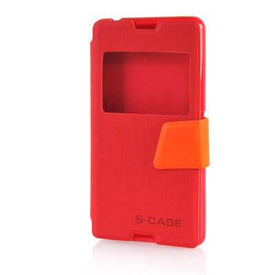 MOONCASE View Window Leather Side Flip Pouch Ultra Slim Shell Back ЧЕХОЛ ДЛЯ Sony Xperia E3 Red
MOONCASE View Window Leather Side Flip Pouch Ultra Slim Shell Back ЧЕХОЛ ДЛЯ Sony Xperia E3 Red