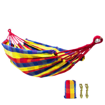 Hammock outdoor Leisure bed hanging bed double peason sleeping canvas swing camping hamac hunting
Hammock outdoor Leisure bed hanging bed double peason sleeping canvas swing camping hamac hunting