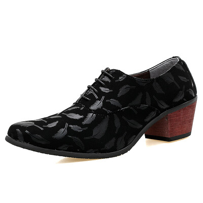 DJSUNNYMIX Luxury Men Formal Shoes High Heels Business Pointed Toe For Men Wedding Dress Shoes size 38-44
DJSUNNYMIX Luxury Men Formal Shoes High Heels Business Pointed Toe For Men Wedding Dress Shoes size 38-44