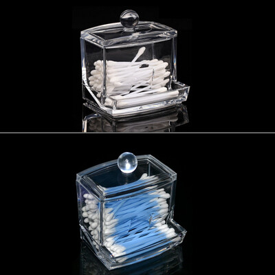 Clear Acrylic Cotton Swab Organizer Box Cosmetic Holder Q-tip Makeup Storage Transparent
Clear Acrylic Cotton Swab Organizer Box Cosmetic Holder Q-tip Makeup Storage Transparent
