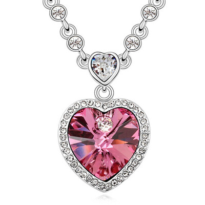 Heart Necklaces Pendants Crystal from Austrian Elements Vintage Fashion Jewelry Necklaces For Women 10800
Heart Necklaces Pendants Crystal from Austrian Elements Vintage Fashion Jewelry Necklaces For Women 10800