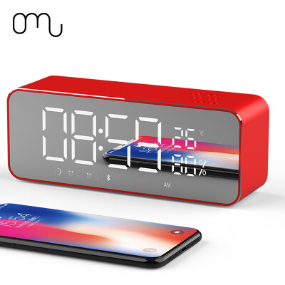 Omu N2 Smart Dual Speaker Bluetooth Speaker Mirror Alarm Беспроводная открытая мини-звуковая карта Портативный настольный компьютер для мобильных ПК Автомобильный сабвуфер Radio China Red
Omu N2 Smart Dual Speaker Bluetooth Speaker Mirror Alarm Беспроводная открытая мини-звуковая карта Портативный настольный компьютер для мобильных ПК Автомобильный сабвуфер Radio China Red