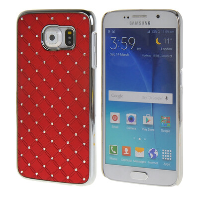 MOONCASE Galsxy S6 Case Hard Luxury Chrome Rhinestone Bling Star Back Case Cover for Samsung Galsxy S6 Red
MOONCASE Galsxy S6 Case Hard Luxury Chrome Rhinestone Bling Star Back Case Cover for Samsung Galsxy S6 Red