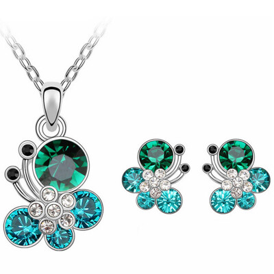 High Quality Accessories Crystal from Austria Jewelry Set Pendant Necklace Earrings Bijoux for Women Mothers Day Gift 5248
High Quality Accessories Crystal from Austria Jewelry Set Pendant Necklace Earrings Bijoux for Women Mothers Day Gift 5248