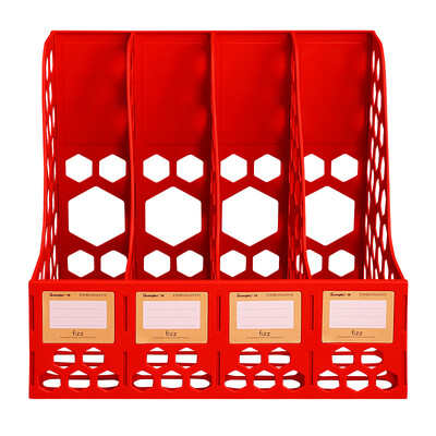 Fizz thickened quad file box storage file basket information frame office supplies red WJK9390
Fizz thickened quad file box storage file basket information frame office supplies red WJK9390