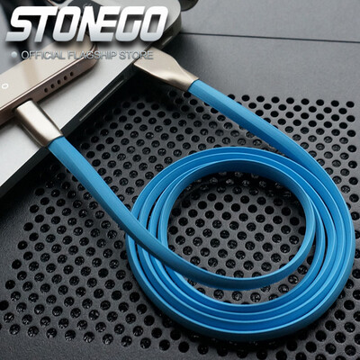 STONEGO Type C Cable Sync Data Charge Power Cables Zinc Alloy Noodle Flat Fast Charging Cord Wire for Android Smartphone Tablet
STONEGO Type C Cable Sync Data Charge Power Cables Zinc Alloy Noodle Flat Fast Charging Cord Wire for Android Smartphone Tablet