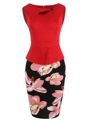 MisShow Floral Ladies Work dress Patchwork Bodycon Autumn Winter Office Dress Bandage Pencil Dresses Robe Femme Vestidos
MisShow Floral Ladies Work dress Patchwork Bodycon Autumn Winter Office Dress Bandage Pencil Dresses Robe Femme Vestidos