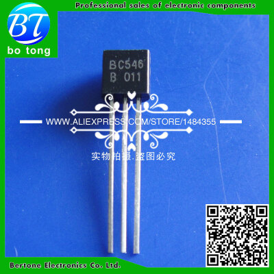 Free Shipping 100PCS BC546 BC546B BC556 BC556B each 50pcs 0.1A/65V NPN Low Power Transistor TO-92
Free Shipping 100PCS BC546 BC546B BC556 BC556B each 50pcs 0.1A/65V NPN Low Power Transistor TO-92