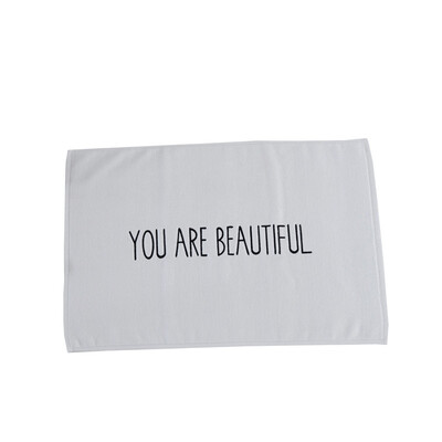 iDouillet Cotton 100 Towel Rug White&Grey Flamingo pattern Tourst leaves dccorate for bath room kitchen bedroom Washable 5080cm
iDouillet Cotton 100 Towel Rug White&Grey Flamingo pattern Tourst leaves dccorate for bath room kitchen bedroom Washable 5080cm