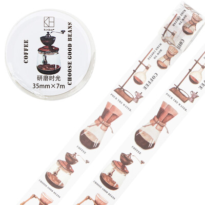 Kinbor hand book&paper tape 30mm7m cute hand book sticker decorative tape small Q coffee bath DTB64242
Kinbor hand book&paper tape 30mm7m cute hand book sticker decorative tape small Q coffee bath DTB64242