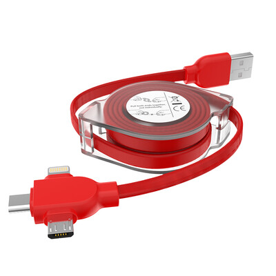Love ant ianttek three-in-one retractable data cable data cable three-in-one Apple Type-c Andrews mobile phone charging line a drag three black
Love ant ianttek three-in-one retractable data cable data cable three-in-one Apple Type-c Andrews mobile phone charging line a drag three black