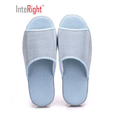 INTERIGHT Natural Series Open Home Slippers Simple Floor Cotton Slippers Womens Light Blue 39-40 IN1805
INTERIGHT Natural Series Open Home Slippers Simple Floor Cotton Slippers Womens Light Blue 39-40 IN1805