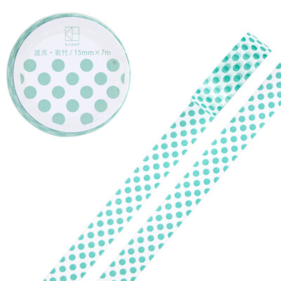 Kinbor hand book&paper tape 15mm7m hand book sticker color decorative tape ripple · Ruozhu DTB64232-1
Kinbor hand book&paper tape 15mm7m hand book sticker color decorative tape ripple · Ruozhu DTB64232-1