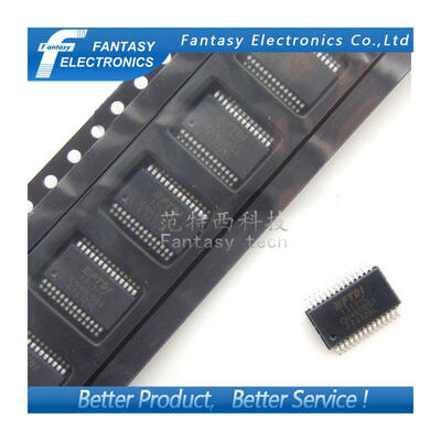 10PCS FT232RL SSOP28 FT232 SSOP SMD USB UART ( USB - Serial) I.C. new and original free shipping
10PCS FT232RL SSOP28 FT232 SSOP SMD USB UART ( USB - Serial) I.C. new and original free shipping