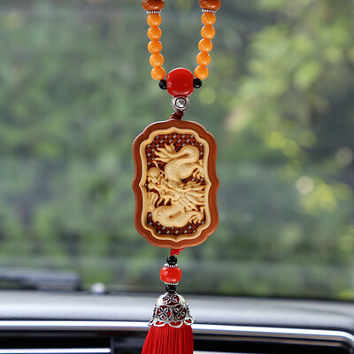 Molong ebony inlaid boxwood carving car pendant car interior jewelry rearview mirror gift pendant Lu Shou - AWXHJ005
Molong ebony inlaid boxwood carving car pendant car interior jewelry rearview mirror gift pendant Lu Shou - AWXHJ005