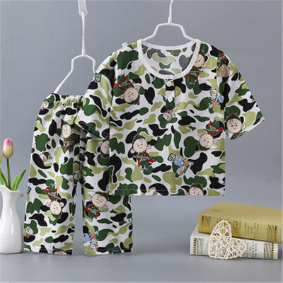2018 childrens cotton&silk suit new summer air conditioning suit boys&girls short sleeved pajamas baby home clothes
2018 childrens cotton&silk suit new summer air conditioning suit boys&girls short sleeved pajamas baby home clothes