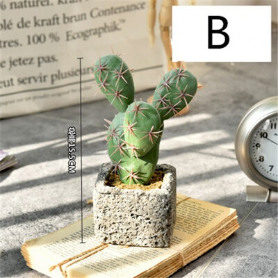 Retro creative cement basin small&medium simulation resin cactus Nordic living room decoration floor immortal column plant pot
Retro creative cement basin small&medium simulation resin cactus Nordic living room decoration floor immortal column plant pot