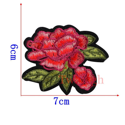 1 pcslot Brand Embroidered Patches Big Red Rose Sequin Patch Iron On Fabric Badge Sew On Clothes Appliques DIY Wedding Stickers
1 pcslot Brand Embroidered Patches Big Red Rose Sequin Patch Iron On Fabric Badge Sew On Clothes Appliques DIY Wedding Stickers