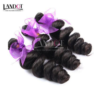 8A Peruvian Virgin Hair Loose Wave Natural Black Unprocessed Human Hair Weaves 4 Bundles Peruvian Curly Wavy Remy Hair Extensions
8A Peruvian Virgin Hair Loose Wave Natural Black Unprocessed Human Hair Weaves 4 Bundles Peruvian Curly Wavy Remy Hair Extensions