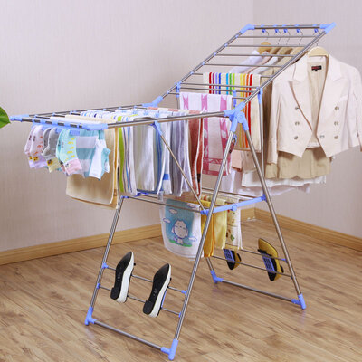 Youlite baby drying rack floor folding drying rack balcony drying rack outdoor wing type stainless steel cool hanger
Youlite baby drying rack floor folding drying rack balcony drying rack outdoor wing type stainless steel cool hanger