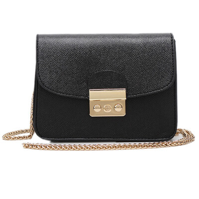 DEER LOVE Messenger bag fashionable fashion shoulder Messenger chain mini square bag LE11632 black
DEER LOVE Messenger bag fashionable fashion shoulder Messenger chain mini square bag LE11632 black
