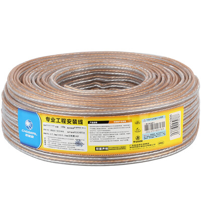 Akiara CHOSEAL audio cable audio line speaker line speaker line fever level enhanced shielding anti-interference oxygen-free copper 100-core 100 meters QS2241T100S
Akiara CHOSEAL audio cable audio line speaker line speaker line fever level enhanced shielding anti-interference oxygen-free copper 100-core 100 meters QS2241T100S