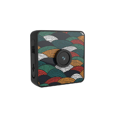 1080P HD Water-resistant Action Camera Stickable Polychrome Stickers Wearable Multiple Skin Magnetic with App Live Video Portable
1080P HD Water-resistant Action Camera Stickable Polychrome Stickers Wearable Multiple Skin Magnetic with App Live Video Portable
