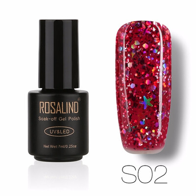 ROSALIND Gel 1S Black Bottle 7ML Star&Moon glitter S01-12 UV LED Soak-Off Gel Nail Polish Nail Art Semi Permanent Gel Varnish
ROSALIND Gel 1S Black Bottle 7ML Star&Moon glitter S01-12 UV LED Soak-Off Gel Nail Polish Nail Art Semi Permanent Gel Varnish