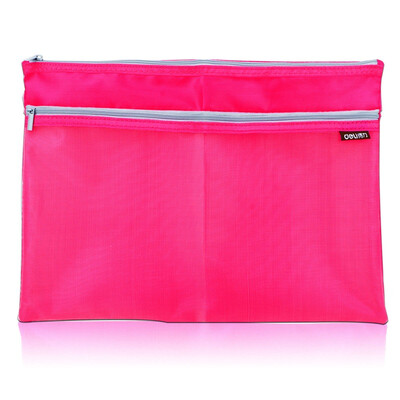 Deli 5841 breathable double layered leather bag A4 zipper bag single loaded color random
Deli 5841 breathable double layered leather bag A4 zipper bag single loaded color random