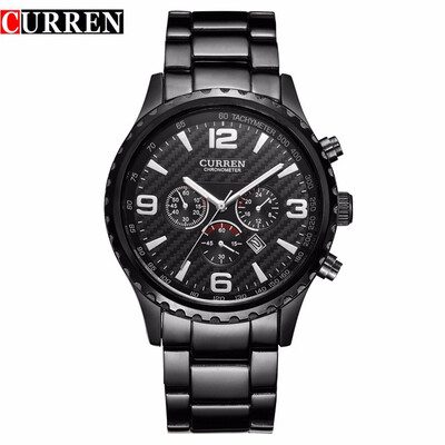 Original New CURREN Luxury Relogio Masculino Casual Brand Orologio Date Men Sports Reloj Military Quartz Watch 8056
Original New CURREN Luxury Relogio Masculino Casual Brand Orologio Date Men Sports Reloj Military Quartz Watch 8056
