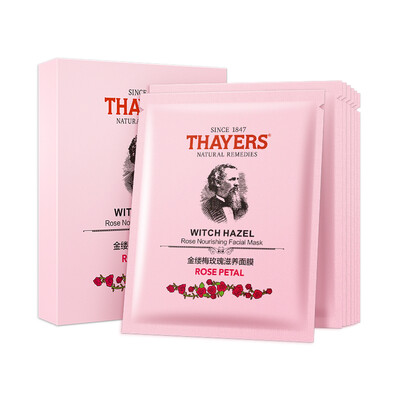 Zins THAYERS Witch Hazel Rose Moisturizing Mask 7pcs fast absorption deep nourishment hydration available for men&women
Zins THAYERS Witch Hazel Rose Moisturizing Mask 7pcs fast absorption deep nourishment hydration available for men&women