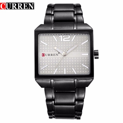 CURREN 8132 Men New Fashion Sports Watches Quartz Analog Man Business Quality All Steel Watch 3 ATM Waterproof
CURREN 8132 Men New Fashion Sports Watches Quartz Analog Man Business Quality All Steel Watch 3 ATM Waterproof