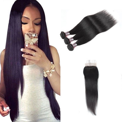 Ishow Cheap 7A Malaysian Straight Hair with Closure Malaysian Virgin Hair 3 Bundles with Closure Free Shipping
Ishow Cheap 7A Malaysian Straight Hair with Closure Malaysian Virgin Hair 3 Bundles with Closure Free Shipping