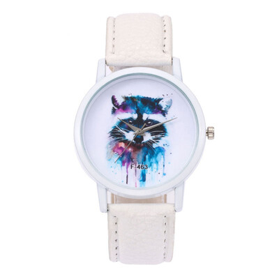 Zhoulianfa Brand Women Quartz Watch Fashion Raccoon Print Leather Band Analog Wristwatch Ladies Casual Dress Watches relogio
Zhoulianfa Brand Women Quartz Watch Fashion Raccoon Print Leather Band Analog Wristwatch Ladies Casual Dress Watches relogio