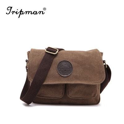 Tripman Canvas Male Shoulder Bag Unisex Casual Canvas Bag One Single Shoulder Messenger Bag outdoor Travel Bag Small Sports
Tripman Canvas Male Shoulder Bag Unisex Casual Canvas Bag One Single Shoulder Messenger Bag outdoor Travel Bag Small Sports