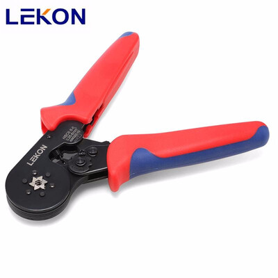 LEKON HSC86 - 6 Multifunctional WXC8 6 - 6 Modular Crimper Plier Self-adjustable Crimping Tool for Cable End-sleeves
LEKON HSC86 - 6 Multifunctional WXC8 6 - 6 Modular Crimper Plier Self-adjustable Crimping Tool for Cable End-sleeves