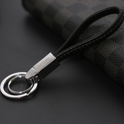 Cara decoration car key ring ring key chain chain mother ring key pendant car ornaments creative gifts birthday gift black
Cara decoration car key ring ring key chain chain mother ring key pendant car ornaments creative gifts birthday gift black