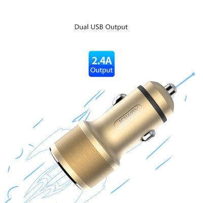 JOWAY Car Charger JC63 Dual USB Output 5V 24A Aluminum Alloy Metal Car Charger Potable Car Truck use for Mobile Phones
JOWAY Car Charger JC63 Dual USB Output 5V 24A Aluminum Alloy Metal Car Charger Potable Car Truck use for Mobile Phones