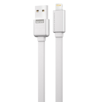Scud SJ-Gi03 for Apple Apple iphone5 5S 6 plus iPad data cable charging line Standard Edition 1 meter silver gray
Scud SJ-Gi03 for Apple Apple iphone5 5S 6 plus iPad data cable charging line Standard Edition 1 meter silver gray