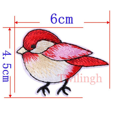 1 Pc Top New Brand Clothes Patches Bird Red Rose Flower Embroidered Patch DIY Iron On Sew Fabric Repair Clothing Wedding Patches
1 Pc Top New Brand Clothes Patches Bird Red Rose Flower Embroidered Patch DIY Iron On Sew Fabric Repair Clothing Wedding Patches